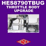 87-90 Throttle Body Upgrade Kit #HES8790TBUG