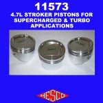 Supercharged 4.7L Stroker Piston Set  #11573